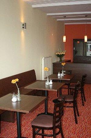 Hotel Alpenblick Garni ユーバーリンゲン レストラン 写真